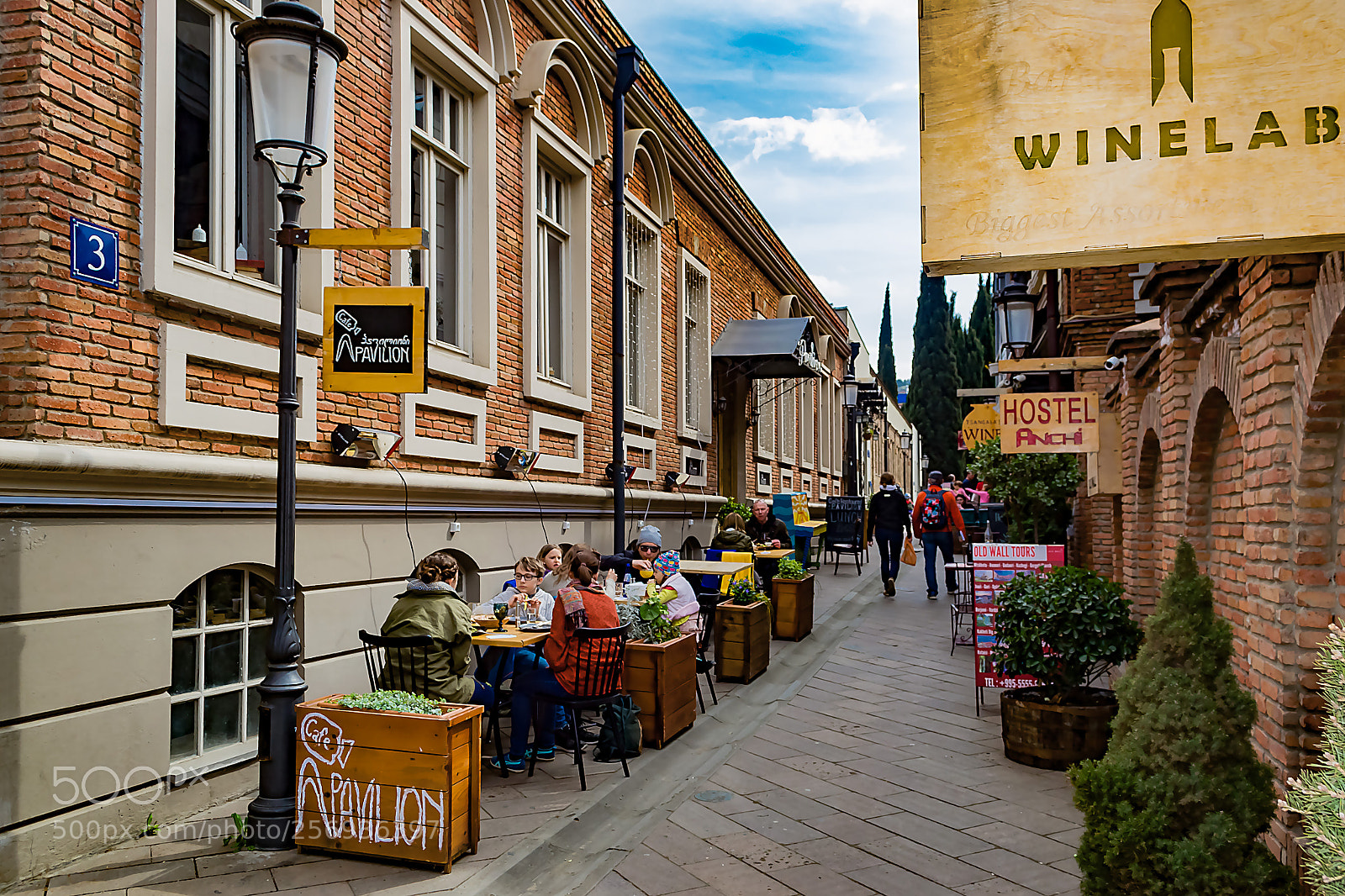 Nikon D3100 sample photo. Old alley.tbilisi photography