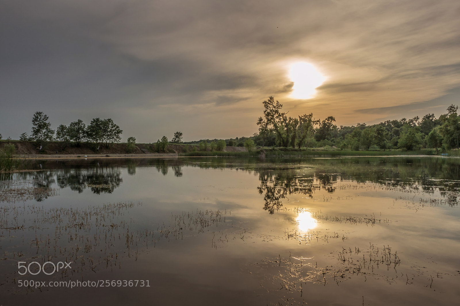 Canon EOS 750D (EOS Rebel T6i / EOS Kiss X8i) sample photo. Sunset at the lake photography