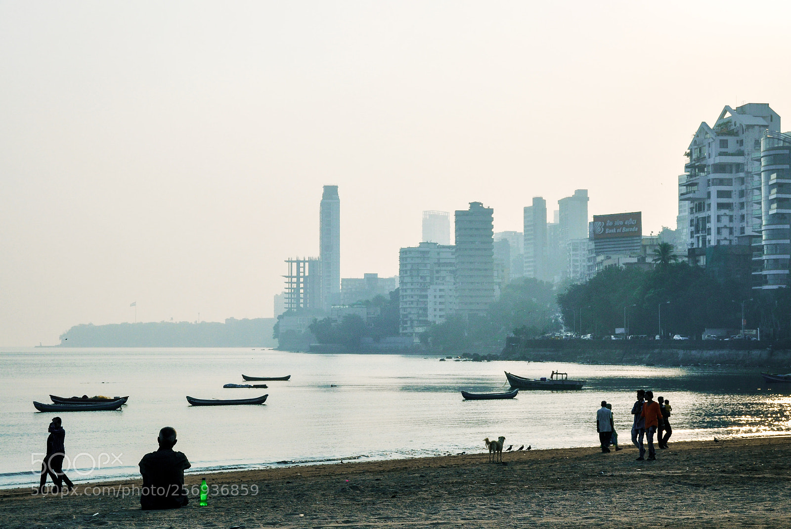 Nikon D90 sample photo. City beach in mumbai photography