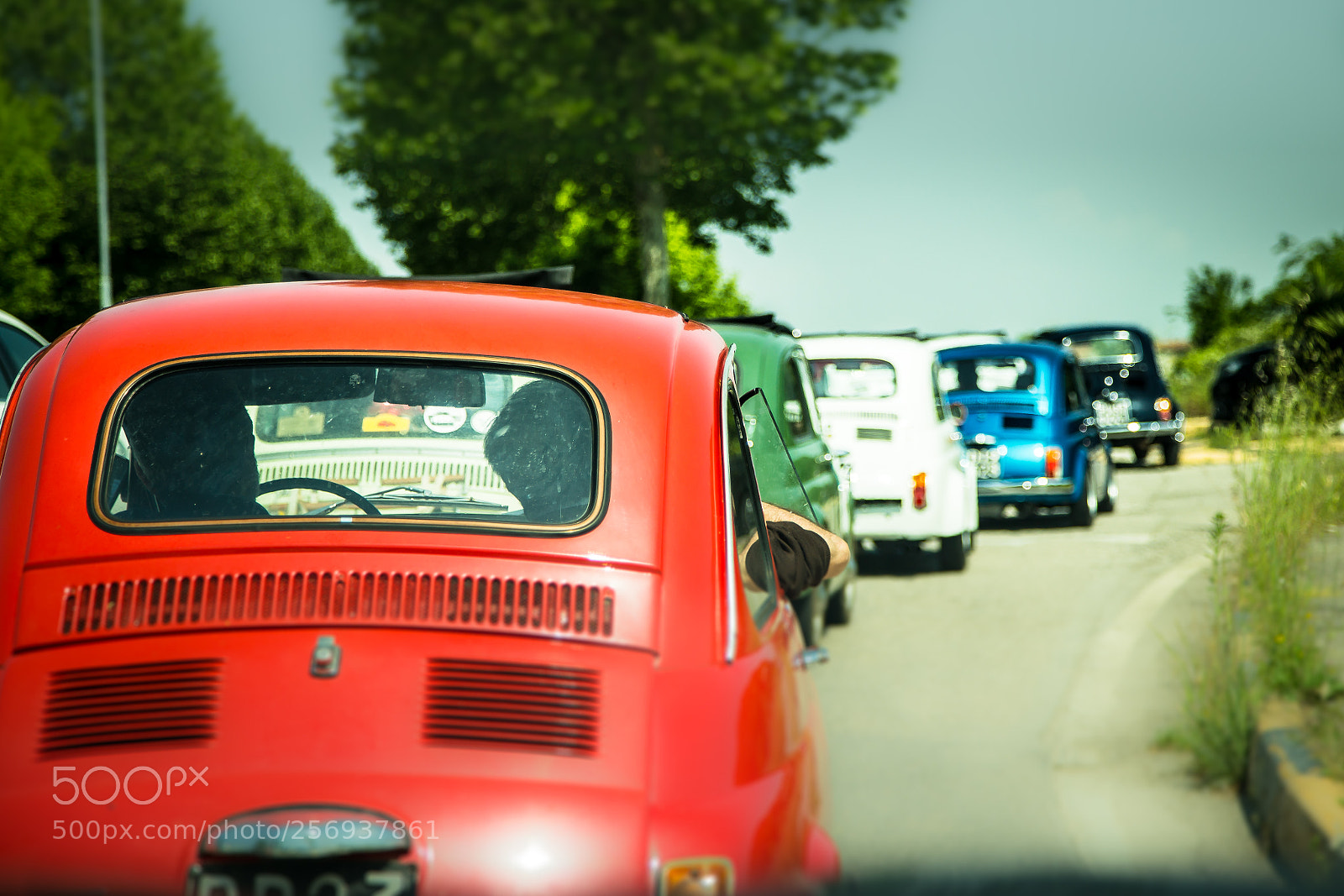 Canon EOS 6D sample photo. Raduno fiat 500 photography