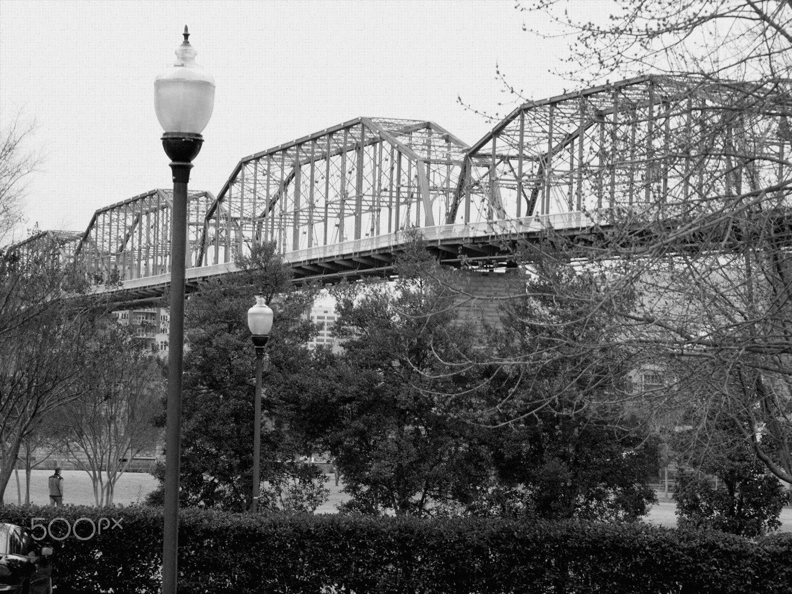 Olympus E-620 (EVOLT E-620) sample photo. Walking bridge photography
