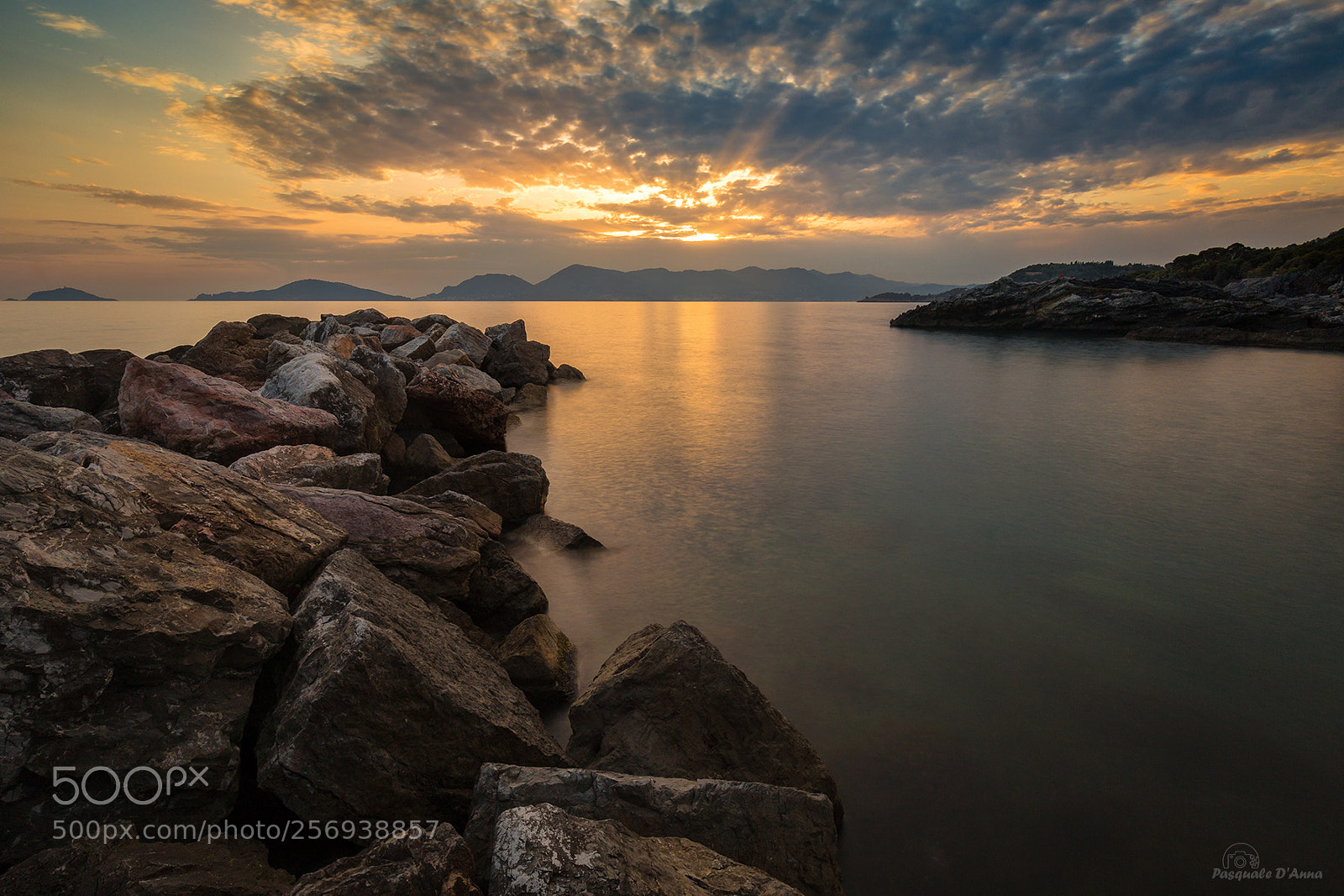 Canon EOS 6D sample photo. Tramonto a tellaro photography