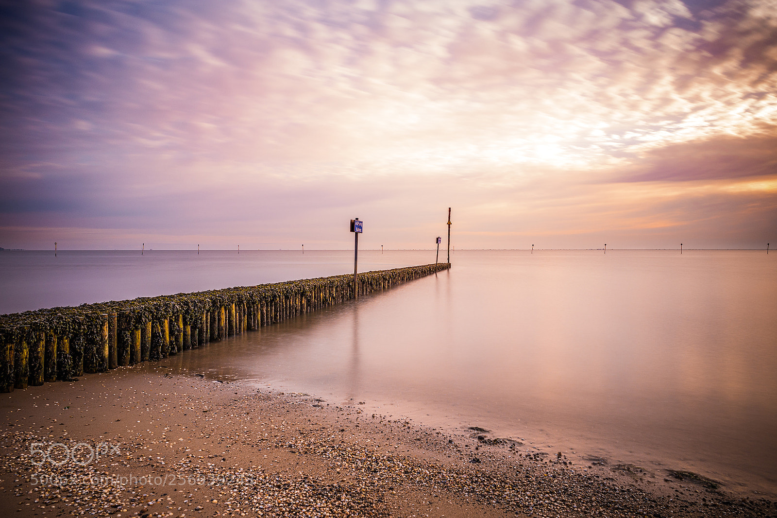 Canon EOS 6D sample photo. Hooksiel beach sunrise photography
