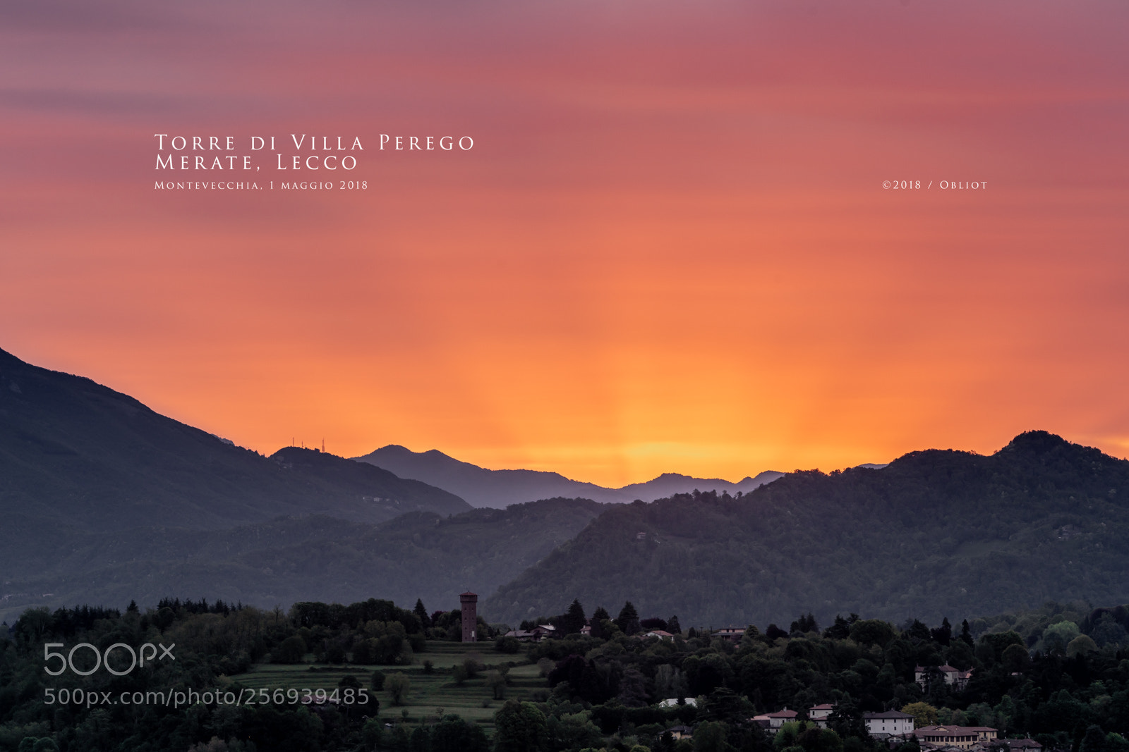 Sony a7R III sample photo. Torre di villa perego photography