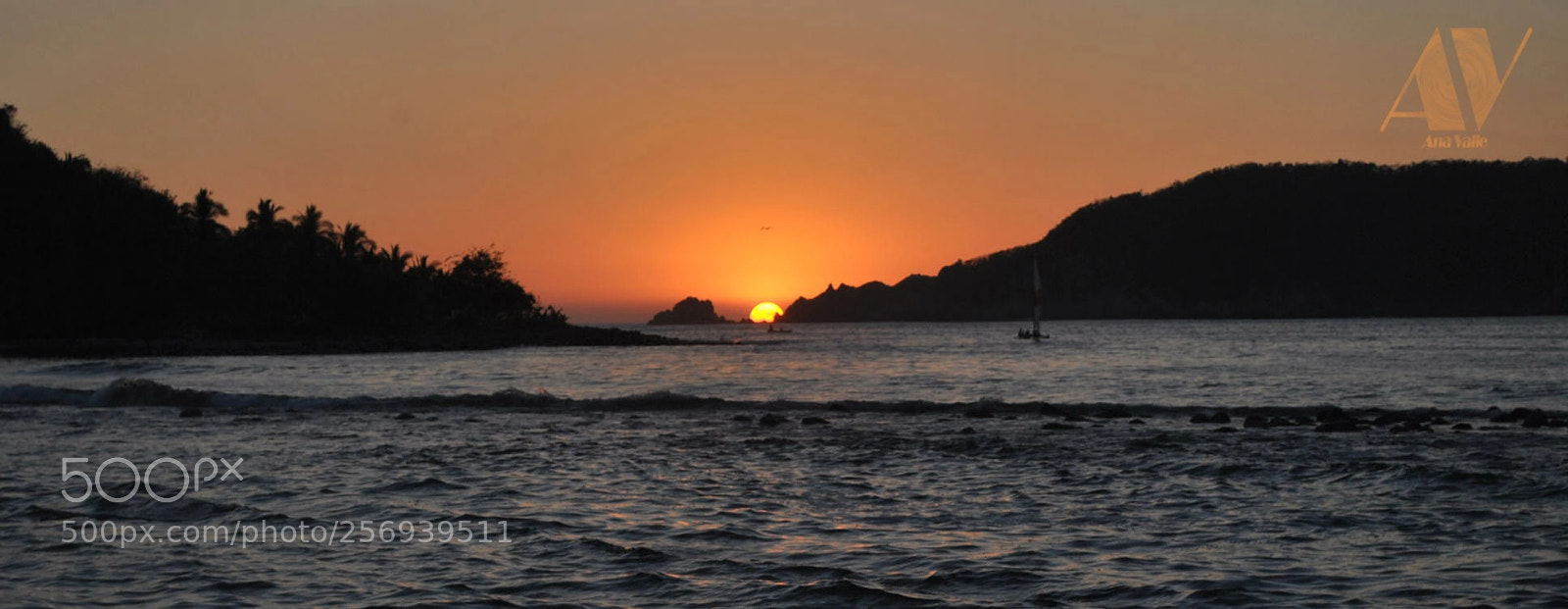 Nikon D3000 sample photo. Sunset photography