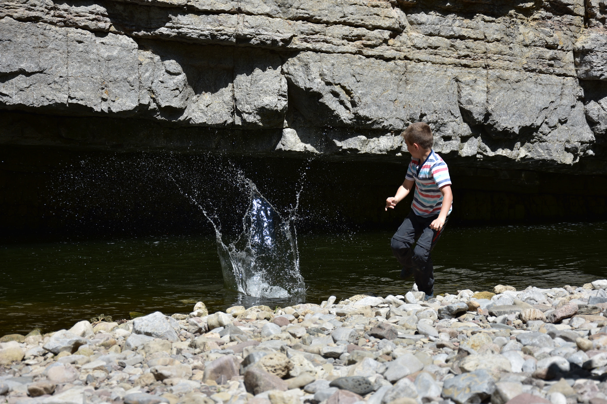 Nikon D7200 sample photo. Splish splash photography