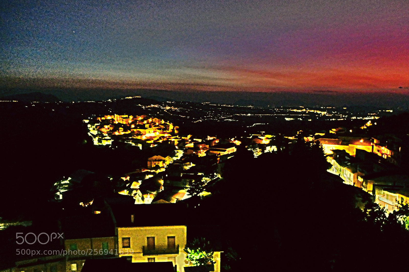 Fujifilm X20 sample photo. Panorama di sera photography