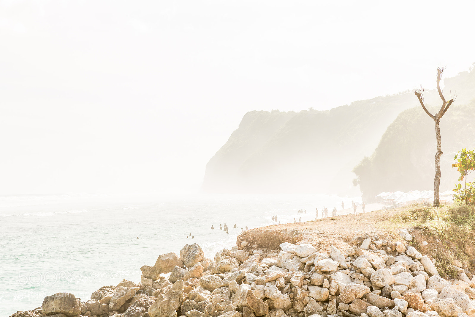 Canon EOS 6D sample photo. Hazy beach photography