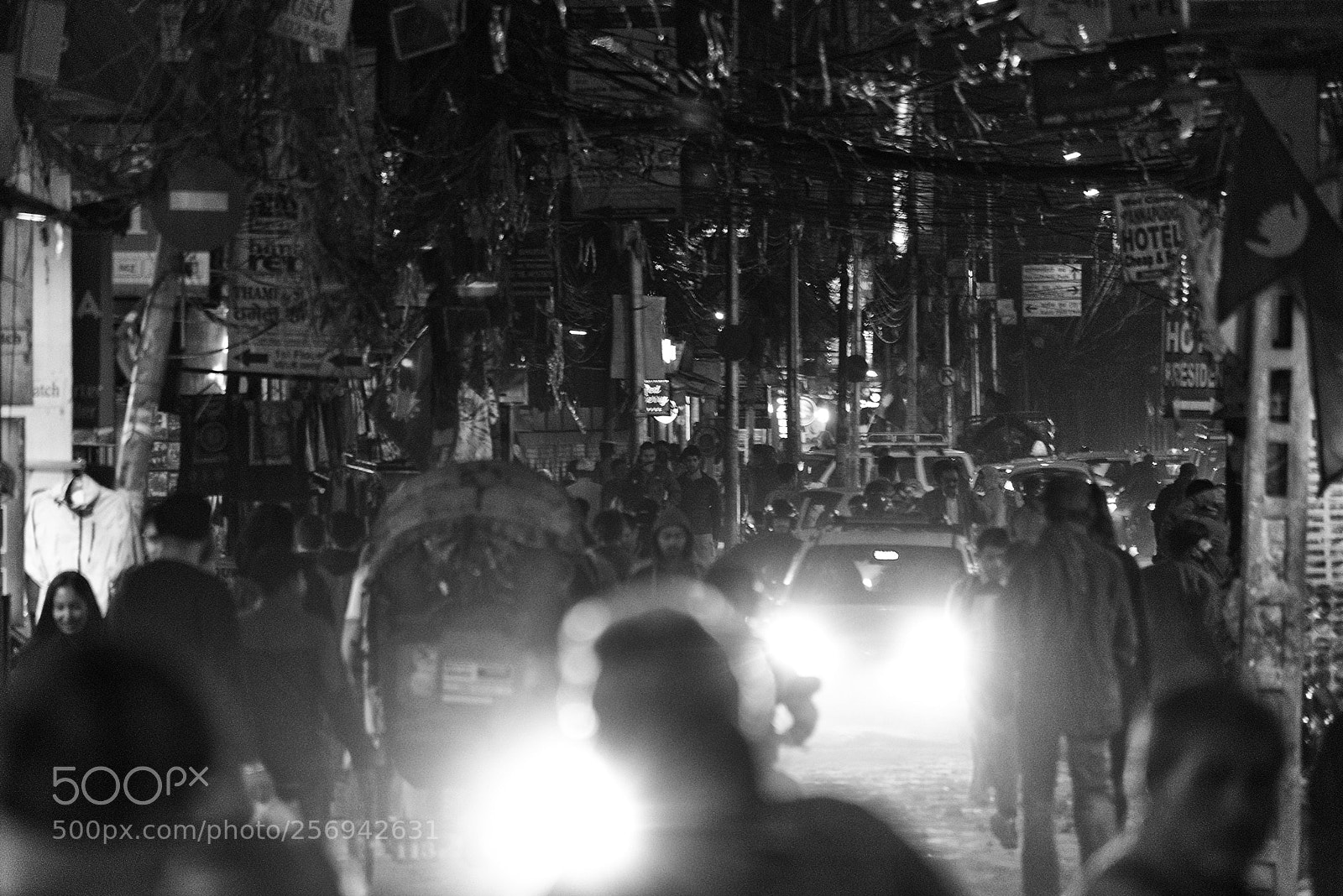 Nikon D750 sample photo. Kathmandu street chaos photography