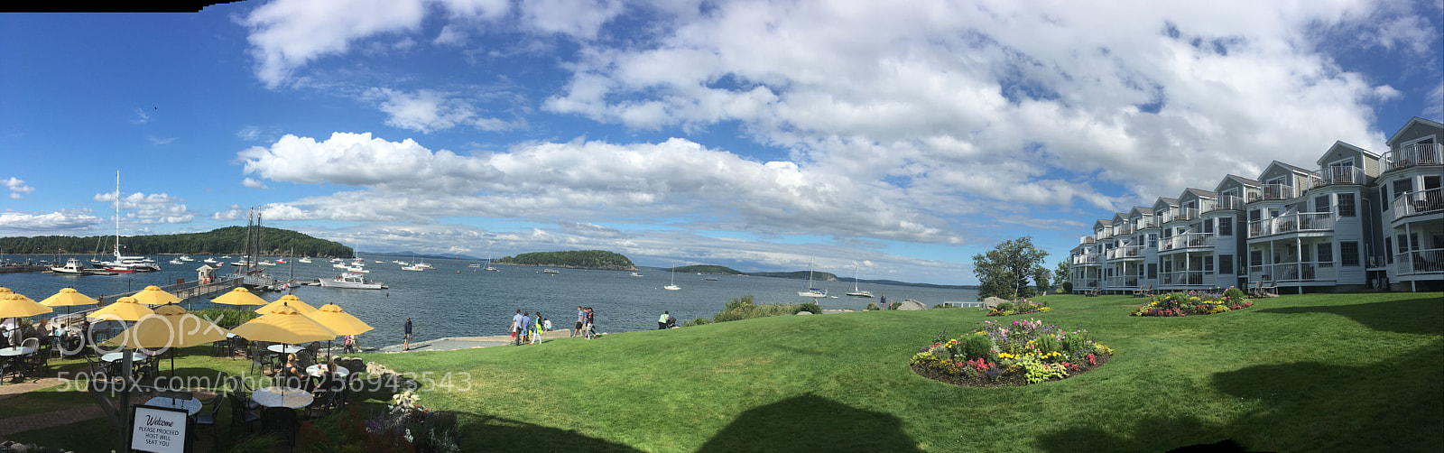 Apple iPhone 6s sample photo. Bar harbor, town in photography
