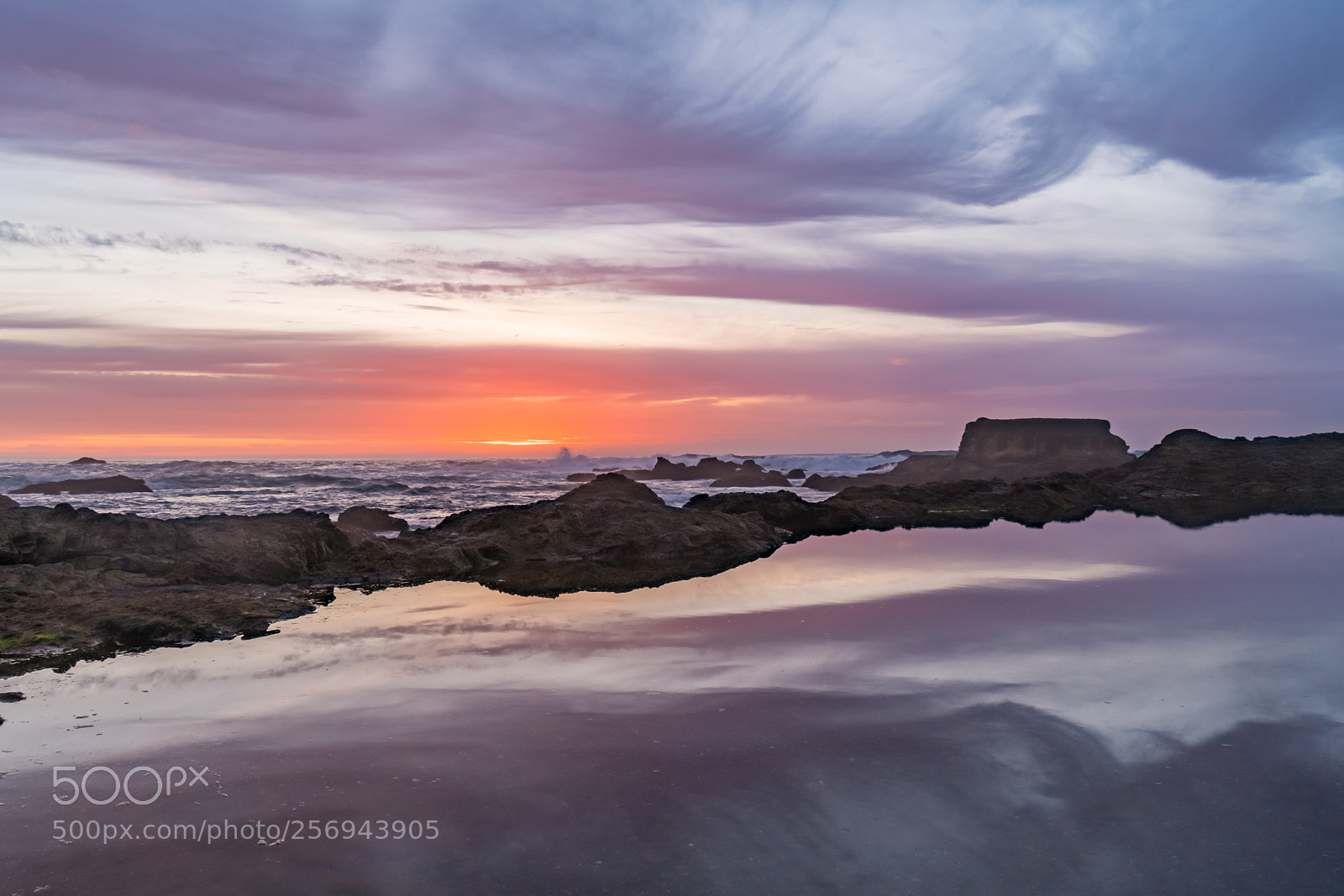 Sony a7R II sample photo. Sunset reflection photography