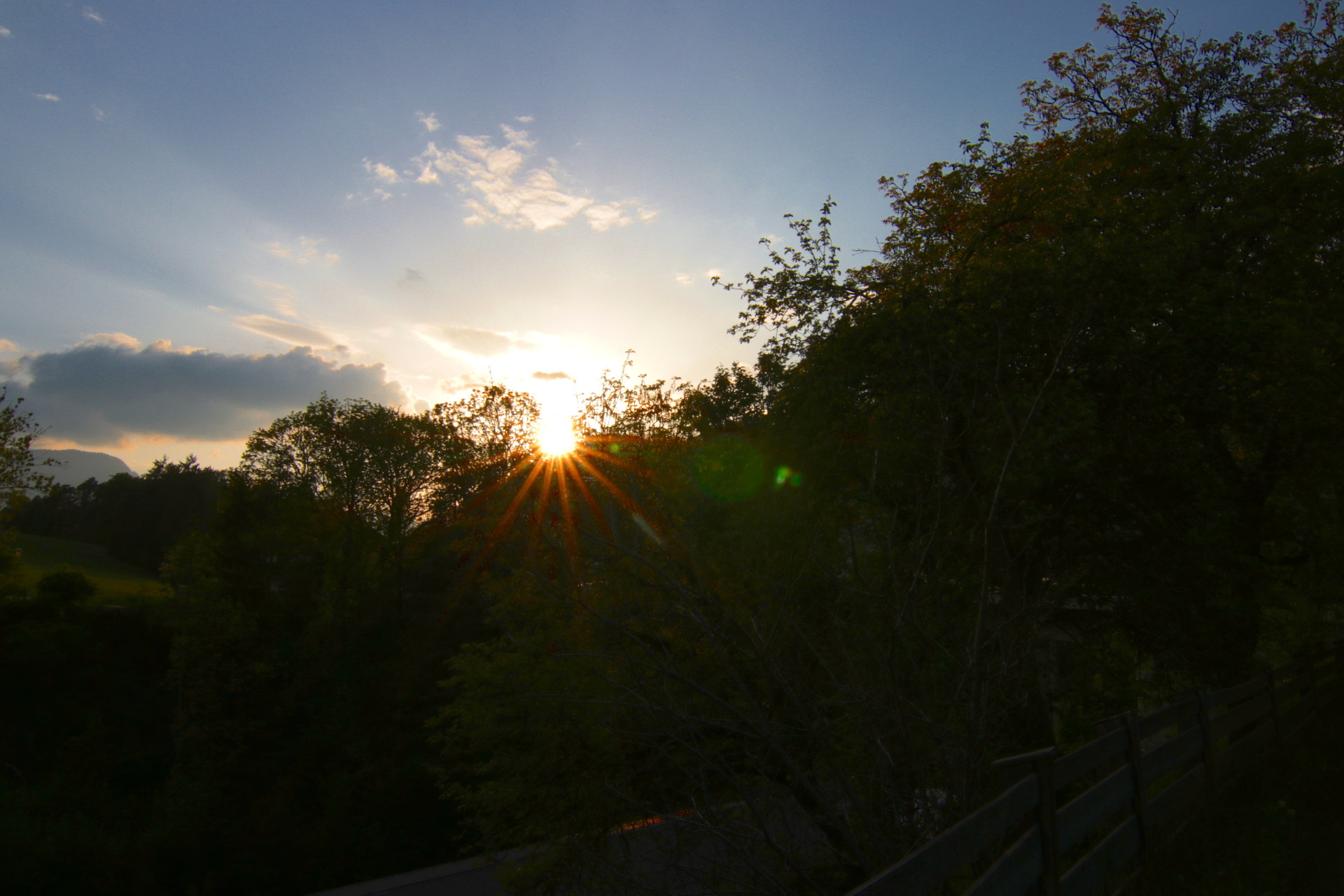Canon EOS 80D sample photo. Sonnenuntergang daheim/sunset at home photography