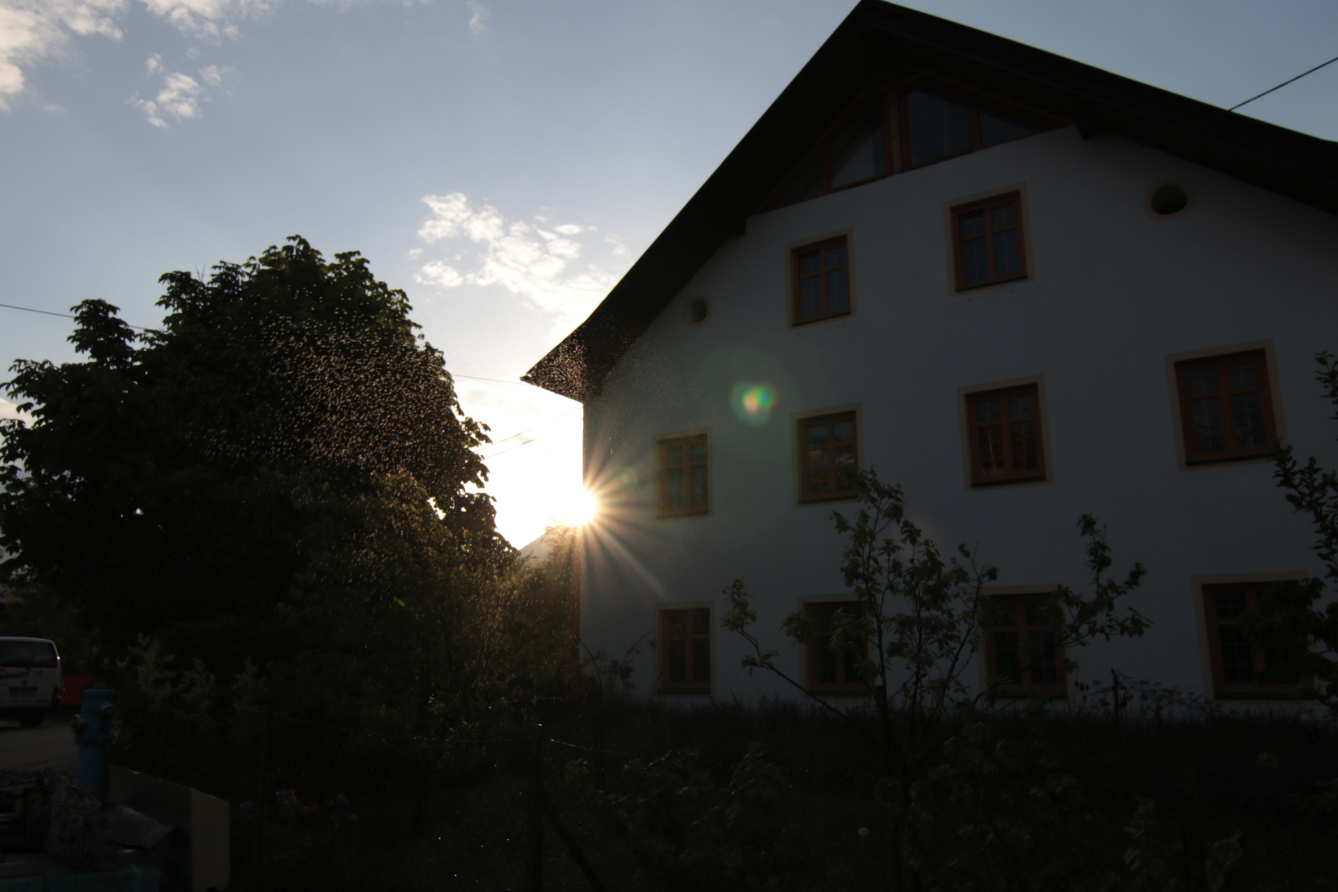 Canon EOS 80D sample photo. Sonnenuntergang daheim/sunset at home photography