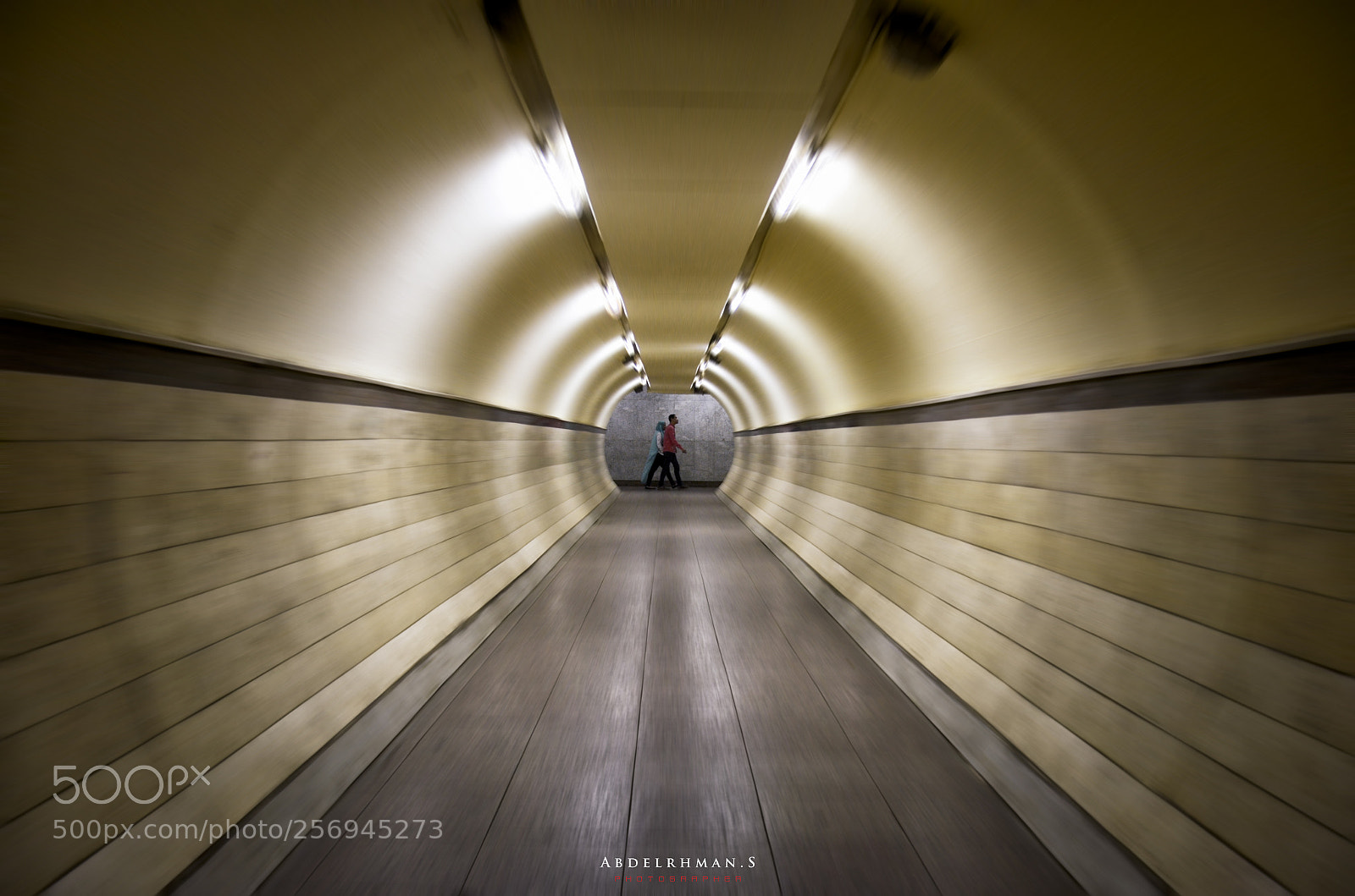 Nikon D7000 sample photo. Pedestrian tunnel photography