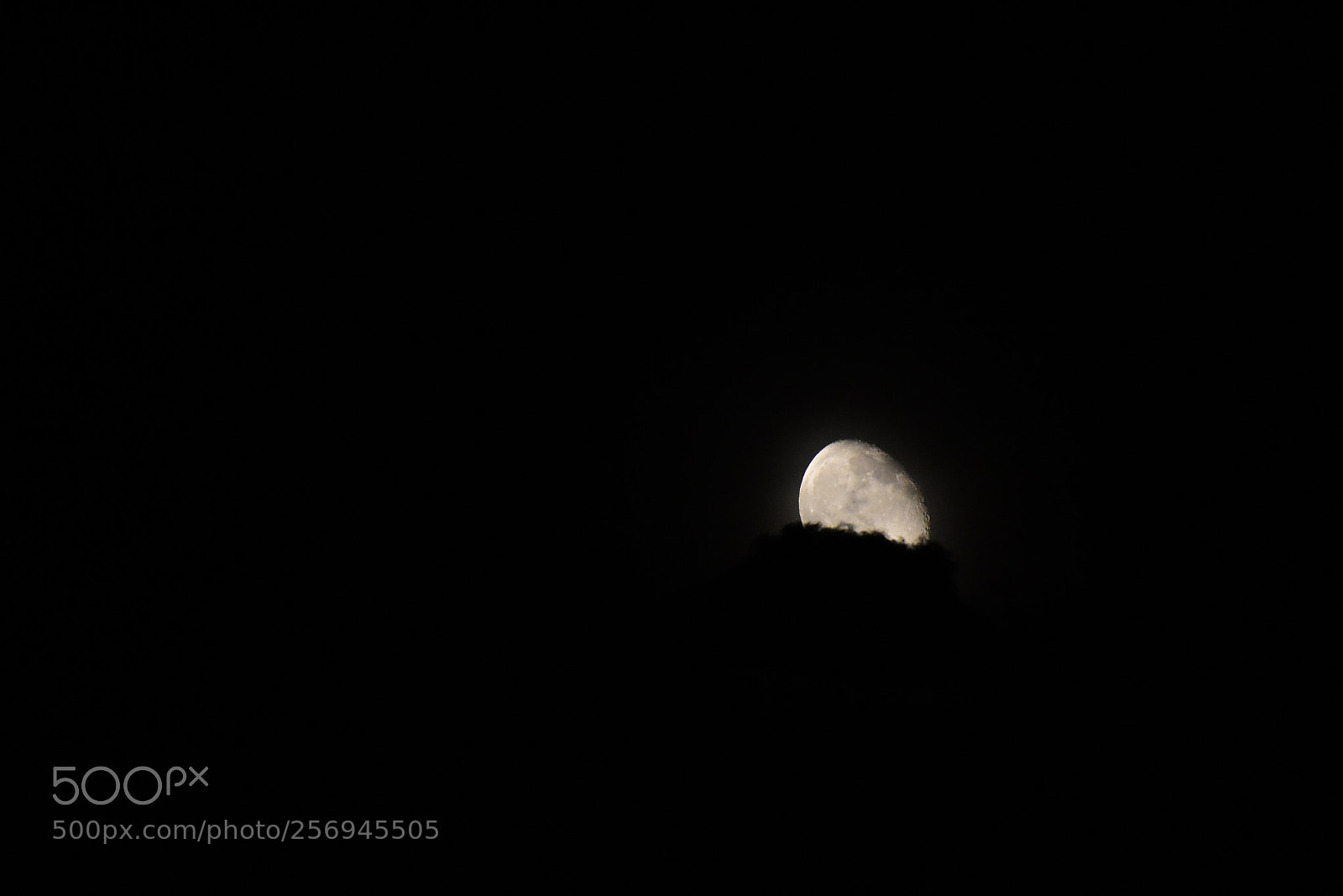 Nikon D7200 sample photo. Moon and cloud photography