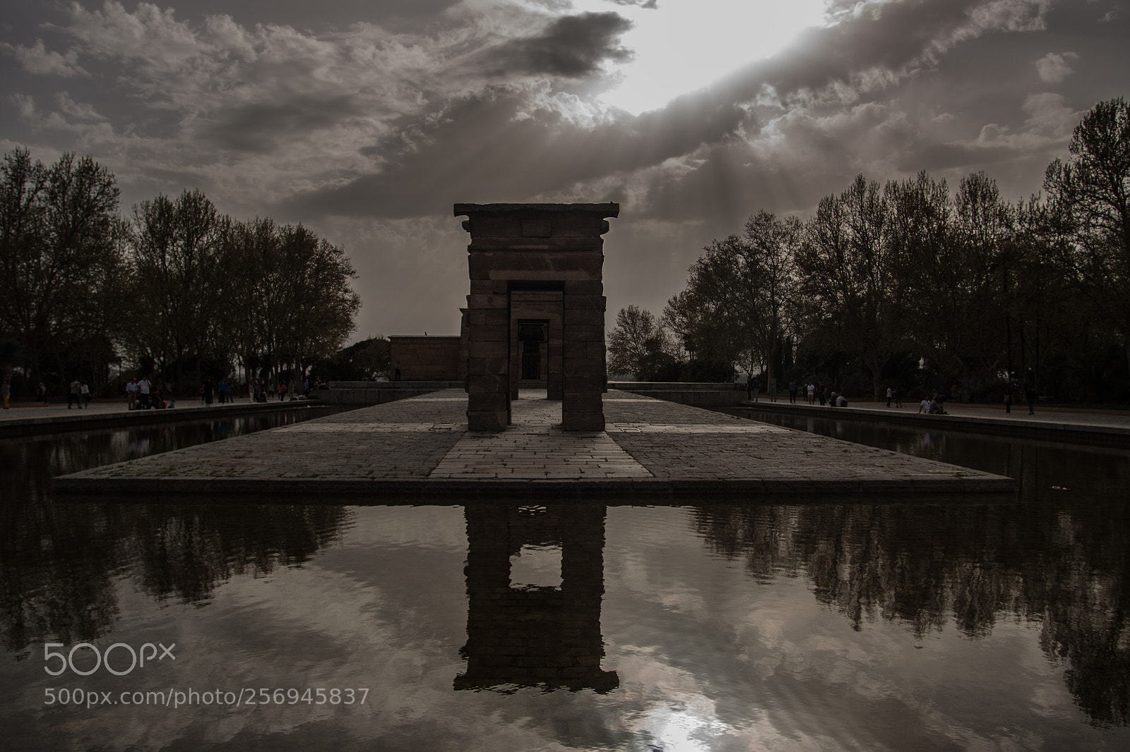 Canon EOS 50D sample photo. Templo de debod, madrid photography