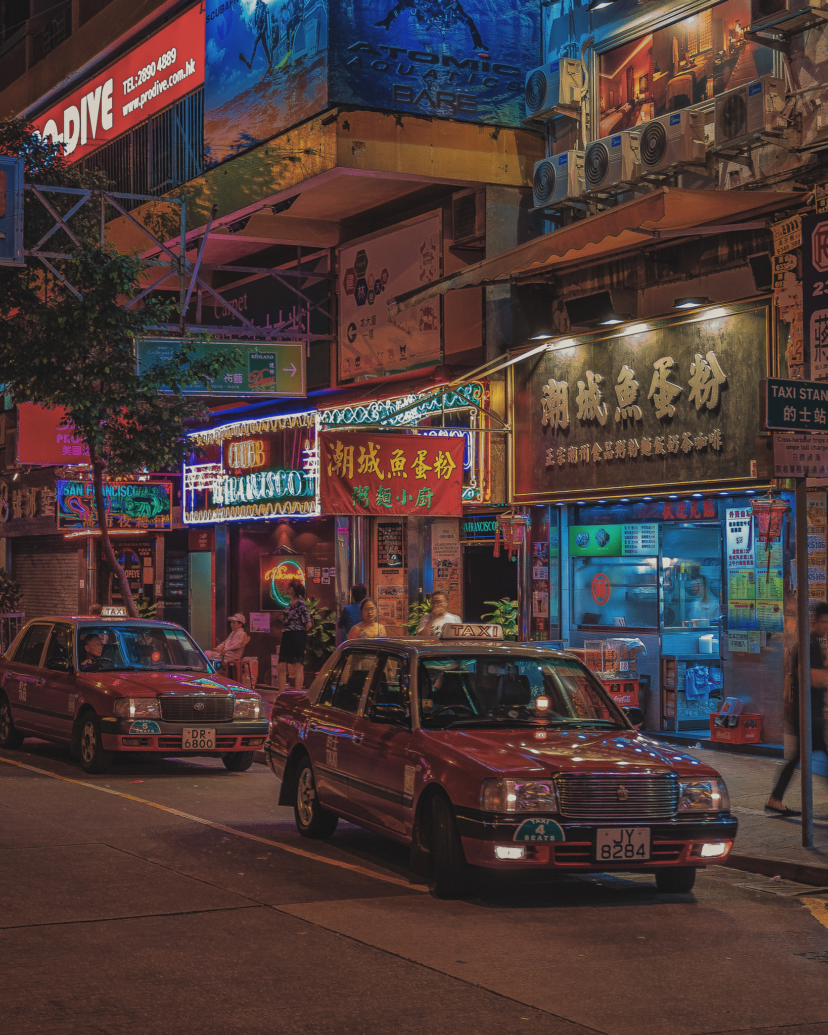 Fujifilm X-A3 sample photo. Hong kong night photography