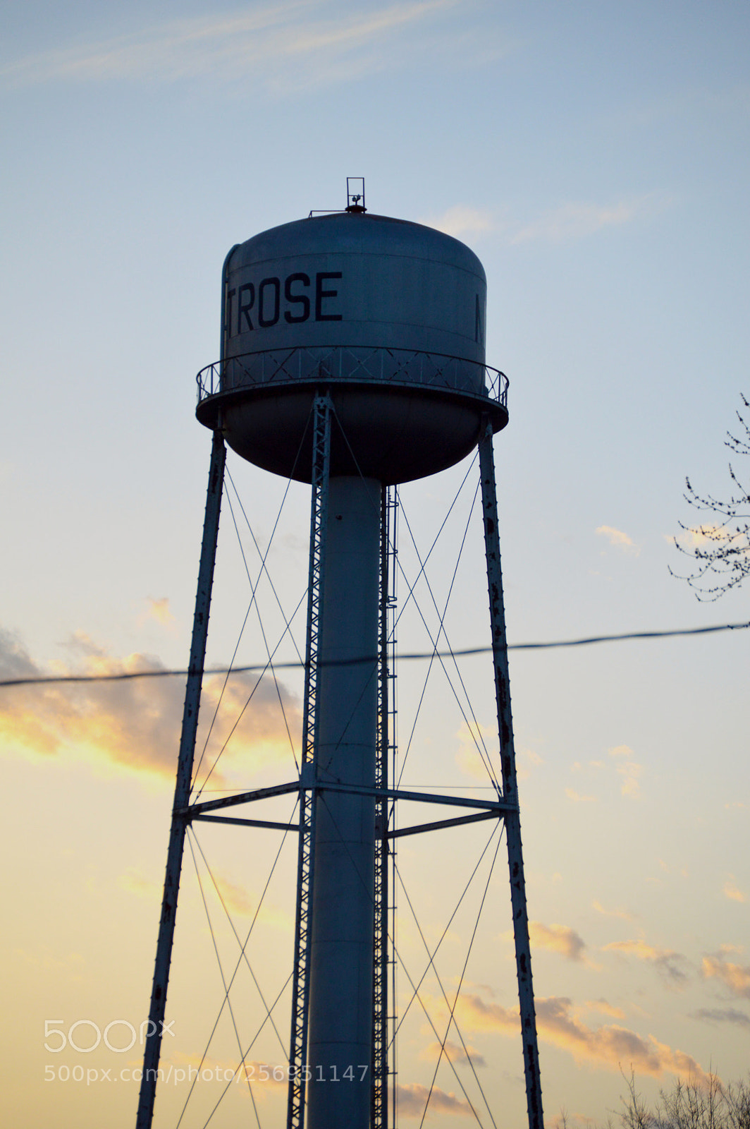 Nikon D3200 sample photo. Water tower photography