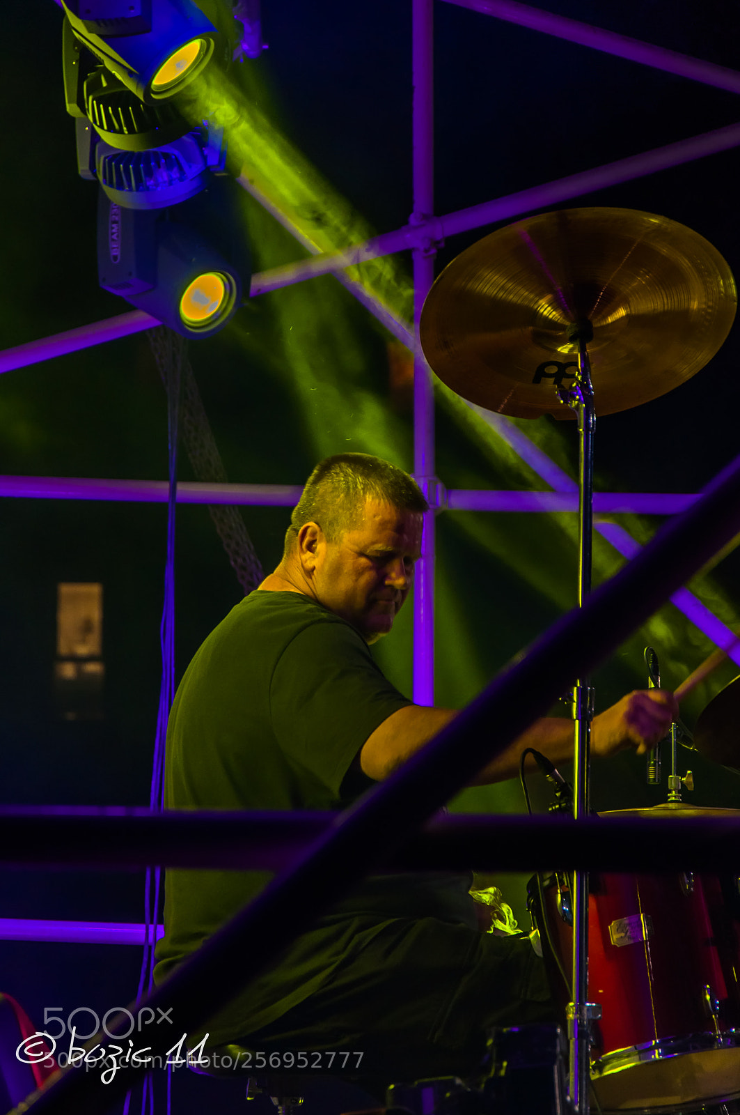Nikon D90 sample photo. Drumer photography