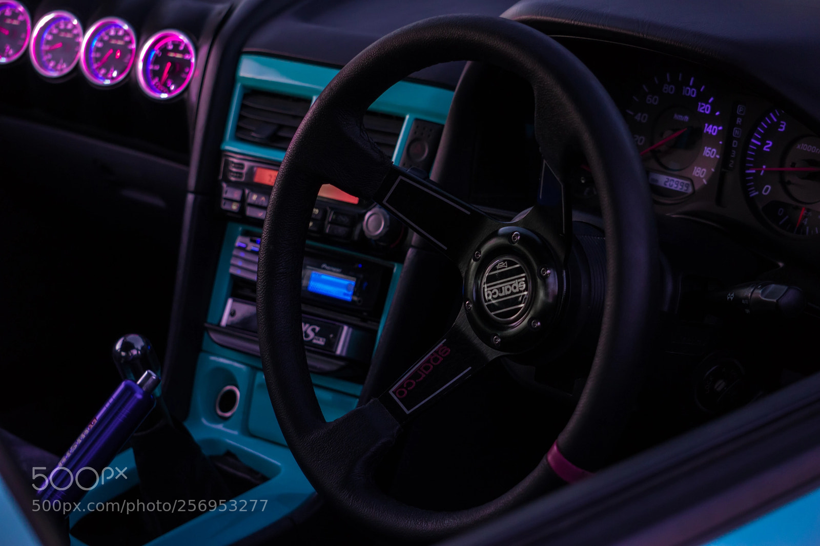 Sony a6000 sample photo. Nissan skyline r34 photography