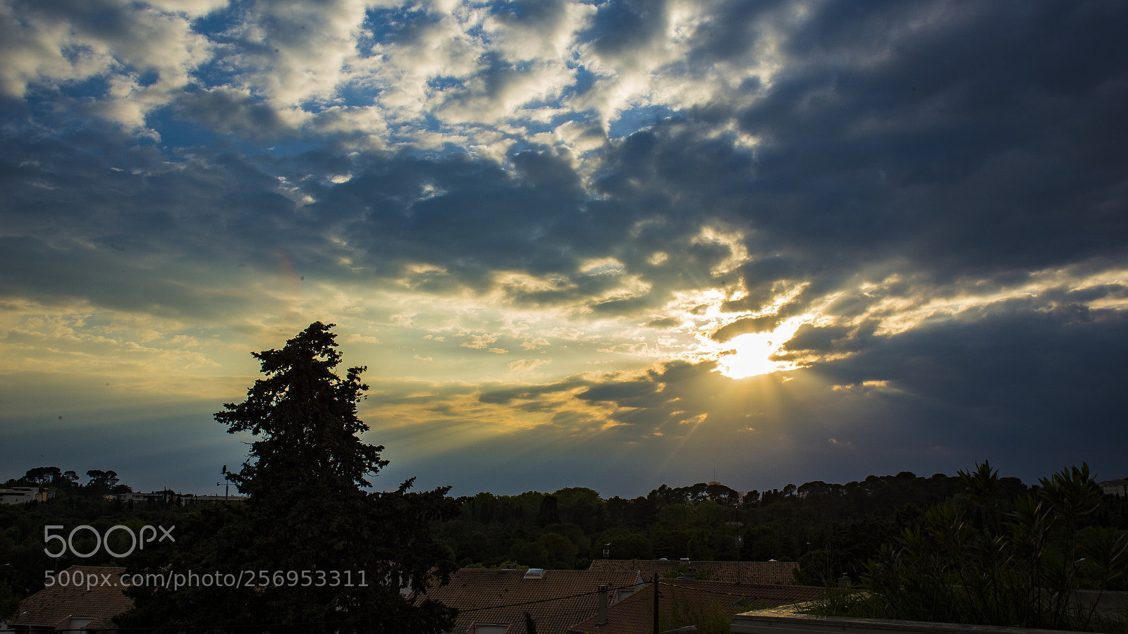 Canon EOS 6D sample photo. Cloudy sunset photography