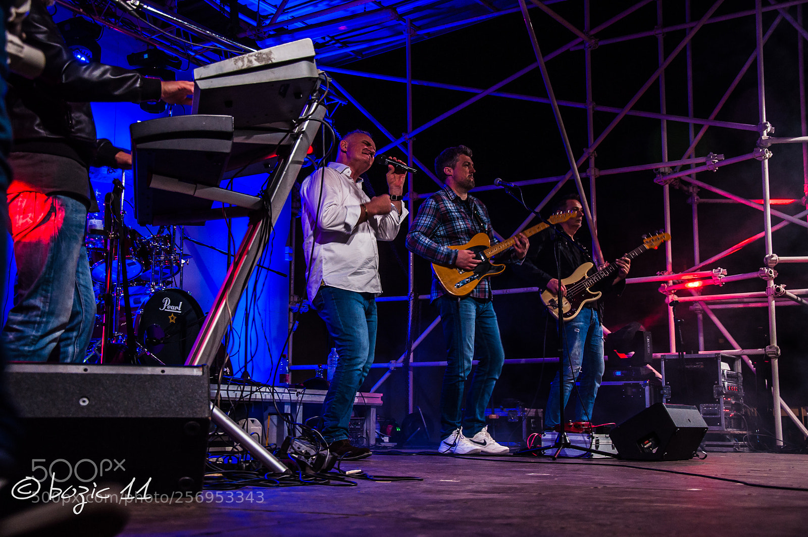 Nikon D90 sample photo. Band photography