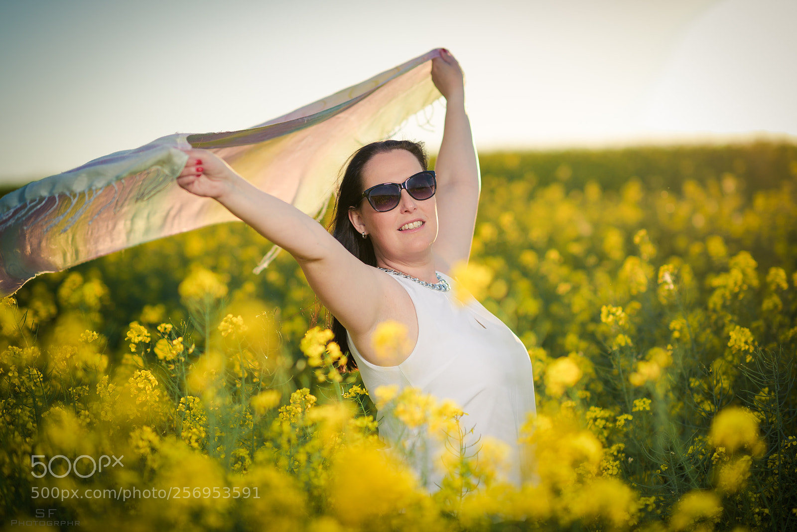 Nikon D750 sample photo. Rape blossom portrait - 127/365 () photography