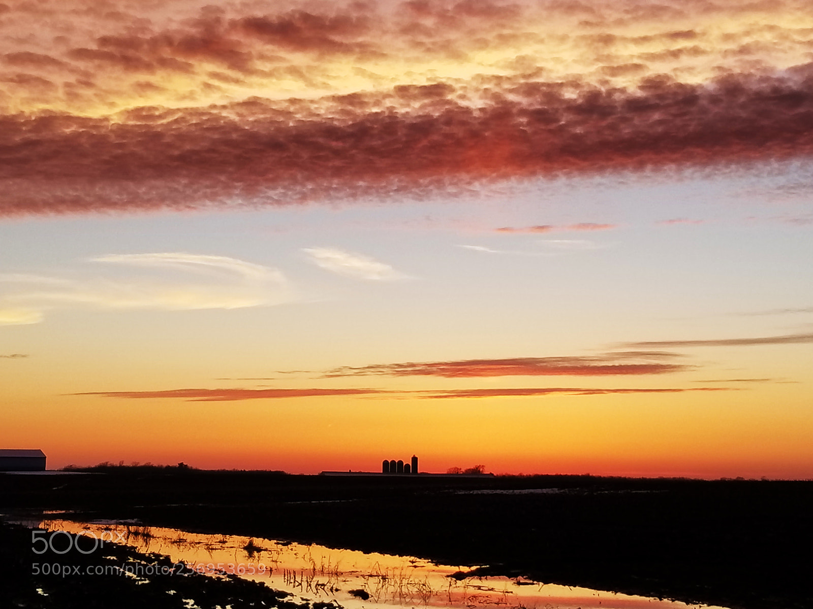 Samsung Galaxy S8 sample photo. Farm sunset photography