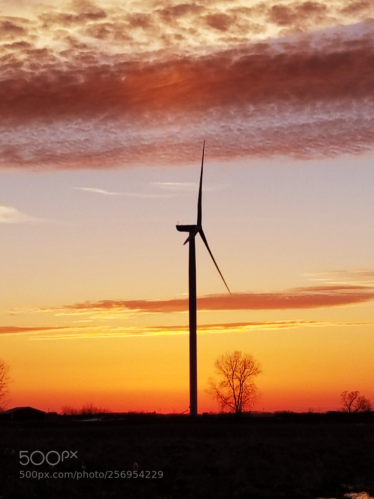 Samsung Galaxy S8 sample photo. Turbine sunset photography