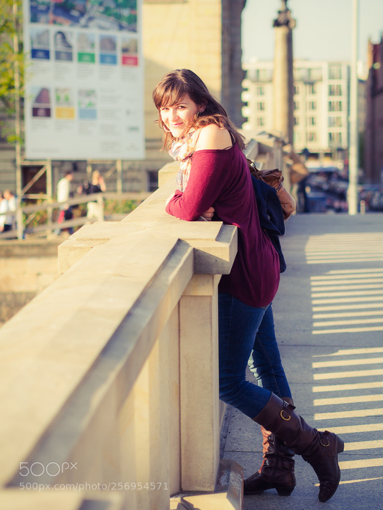 Olympus OM-D E-M5 sample photo. Smirk photography