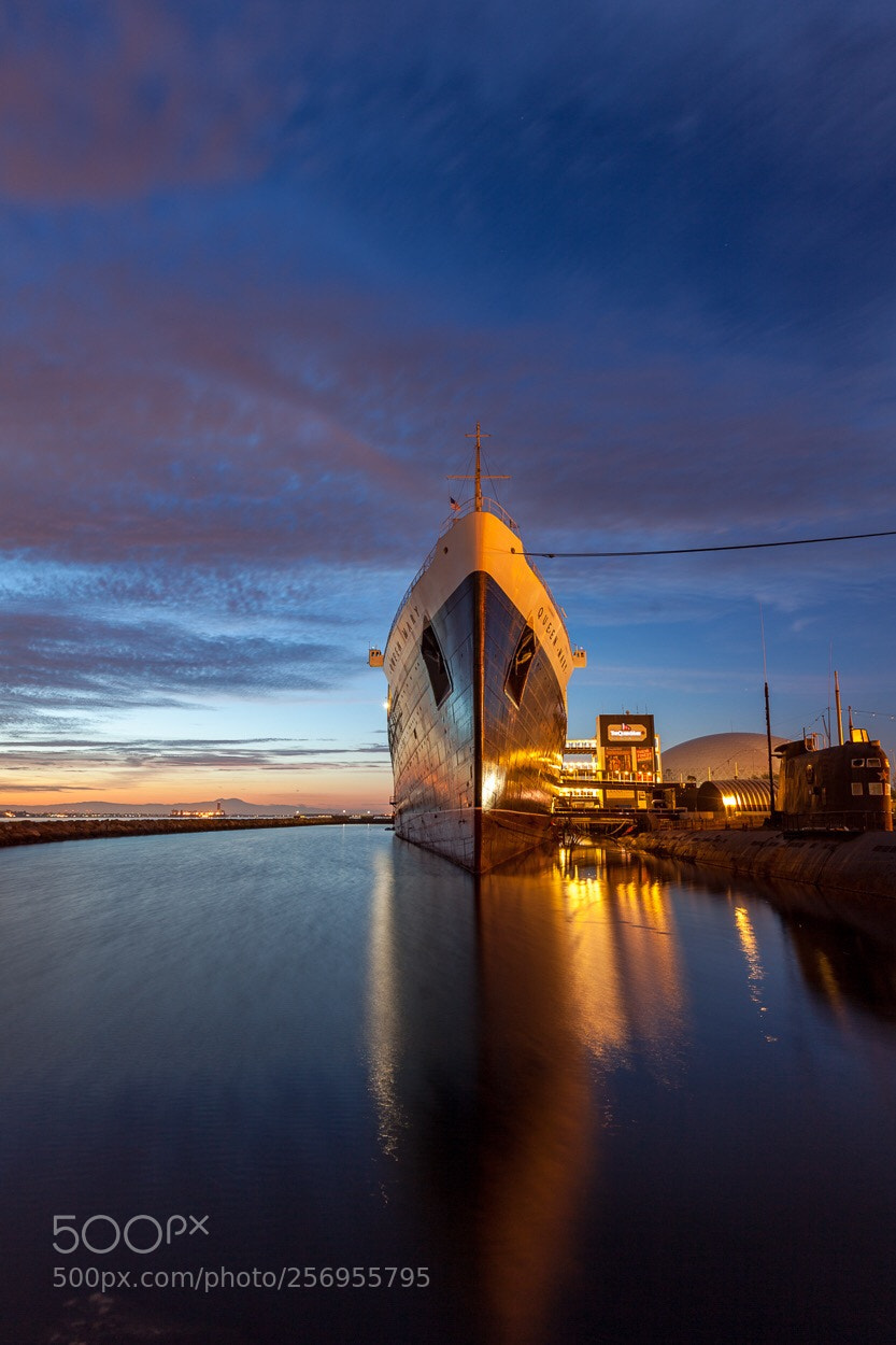Canon EOS 5D Mark II sample photo. Long beach at dawn photography