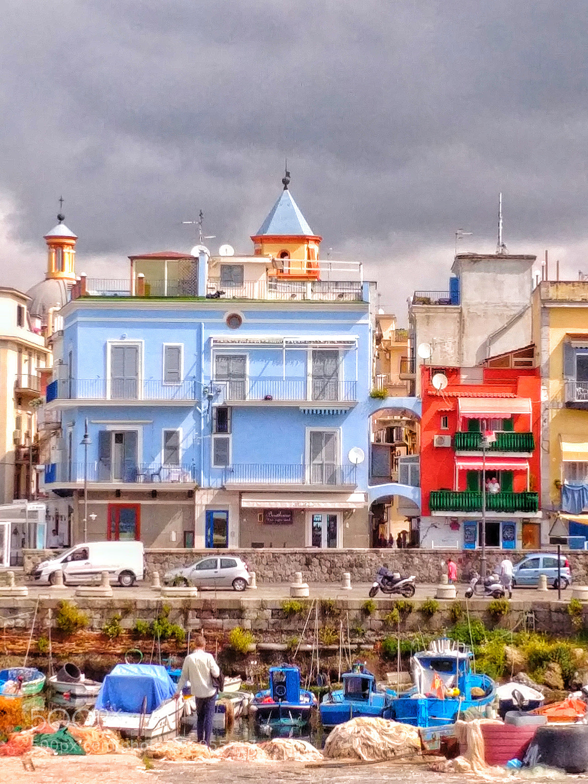 LG G6 sample photo. Colors of pozzuoli photography