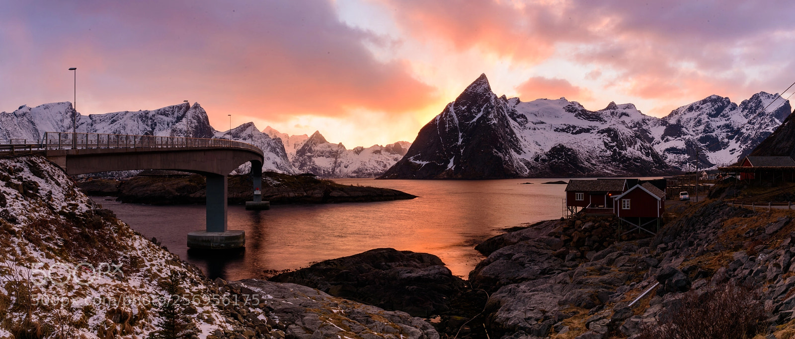 Nikon D750 sample photo. Hamnoy sunset photography