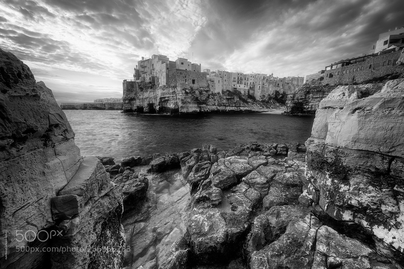 Nikon D850 sample photo. Postcard from polignano photography