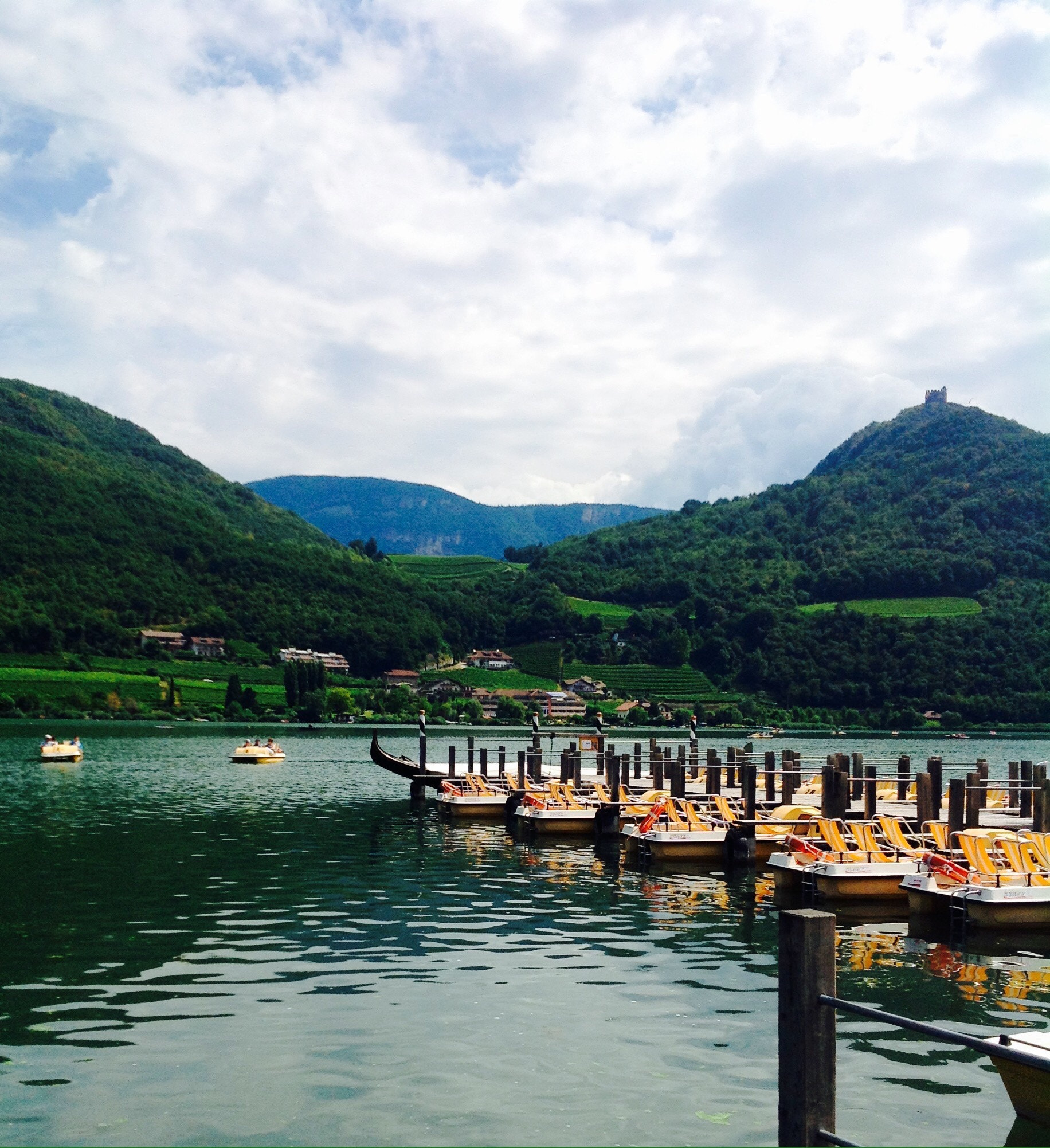Apple iPad sample photo. Lago di caldaro photography
