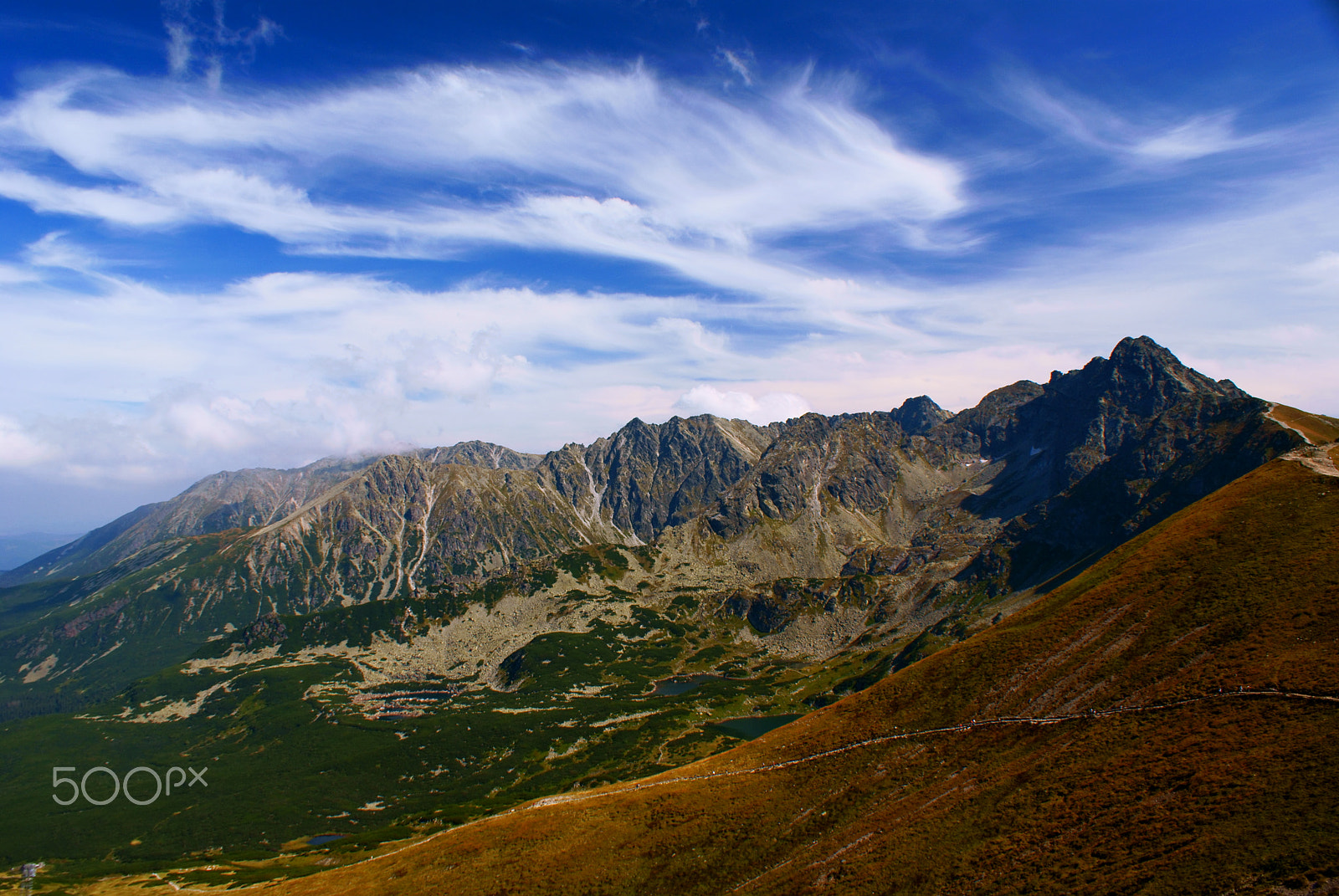 Sony Alpha DSLR-A300 sample photo. View from kasprowy wierch photography