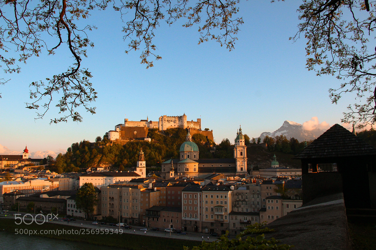 Canon EOS 650D (EOS Rebel T4i / EOS Kiss X6i) sample photo. Salzburg at sunset photography