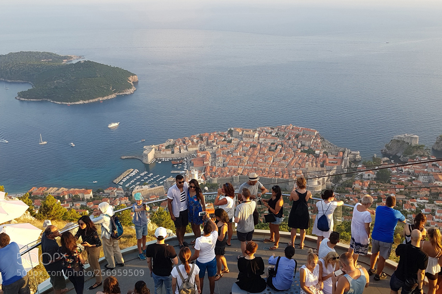 Samsung Galaxy S7 sample photo. Overlooking dubrovnik in croatia photography
