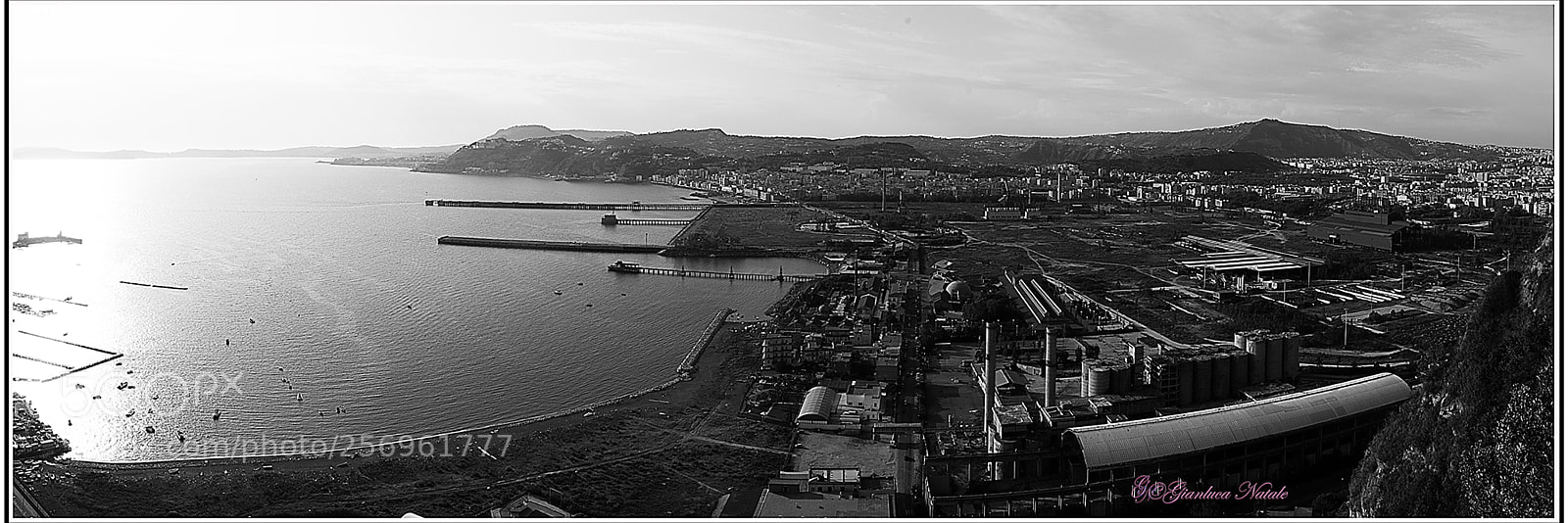 Nikon D7100 sample photo. Panoramica italsider bagnoli photography