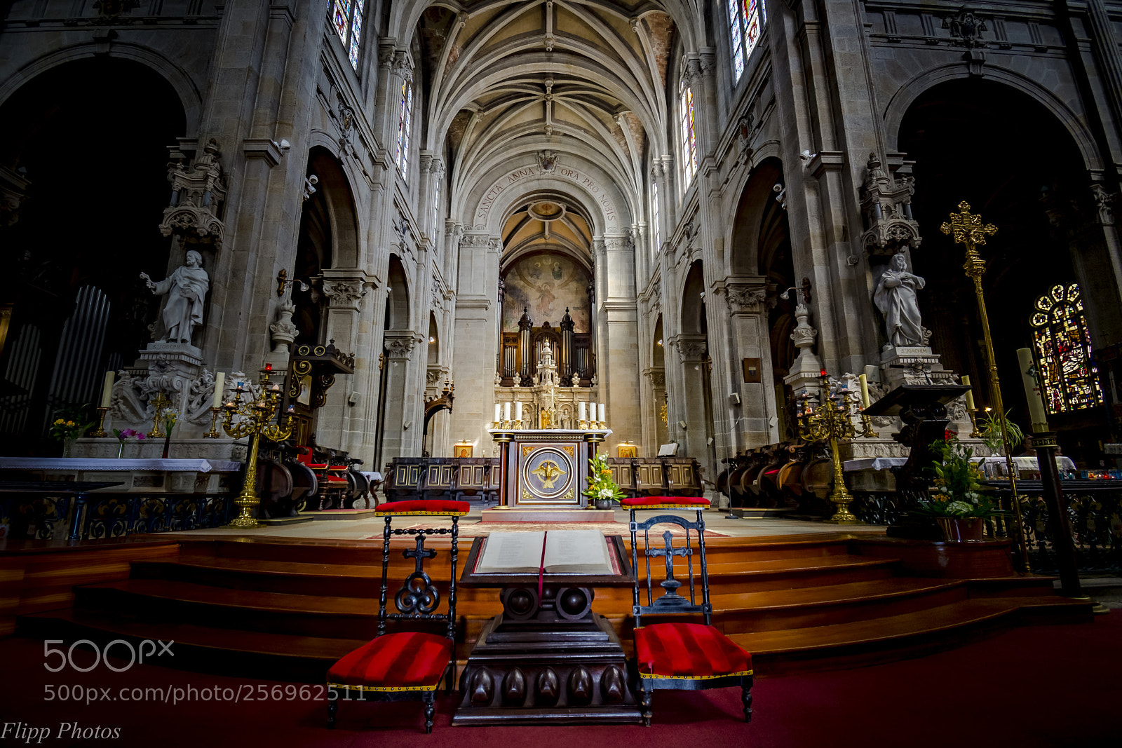 Nikon D5200 sample photo. Basilique de sainte-anne d'auray photography