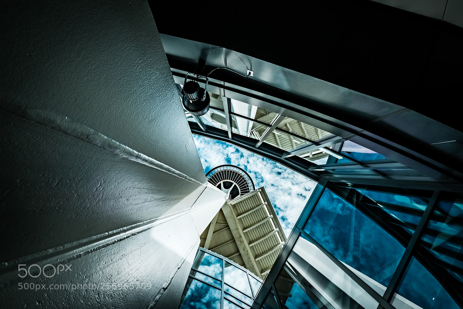 Fujifilm X-T2 sample photo. Seattle center hdr photography