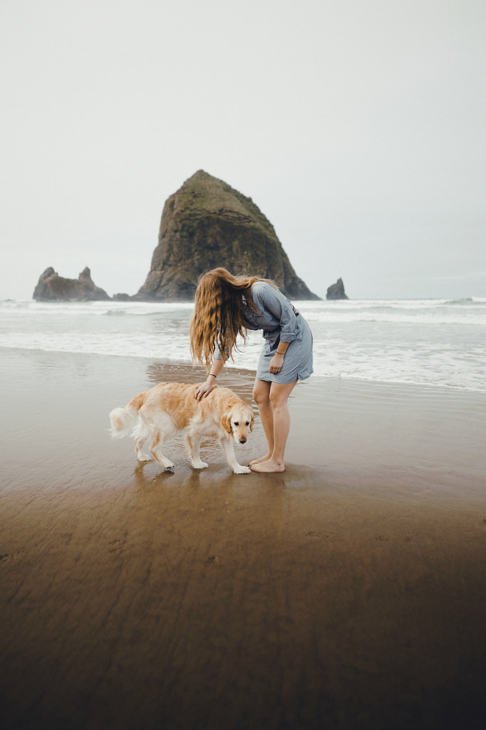 calm on the beach by Sam Brockway on 500px.com