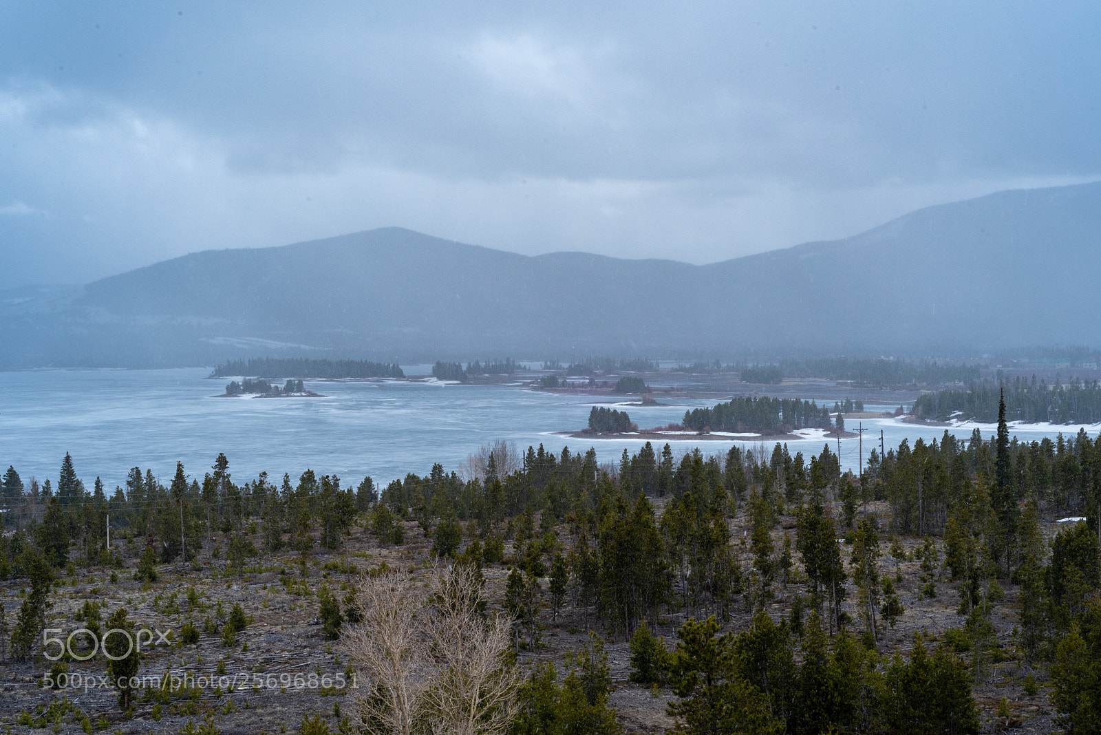 Nikon D750 sample photo. Frozen lake photography