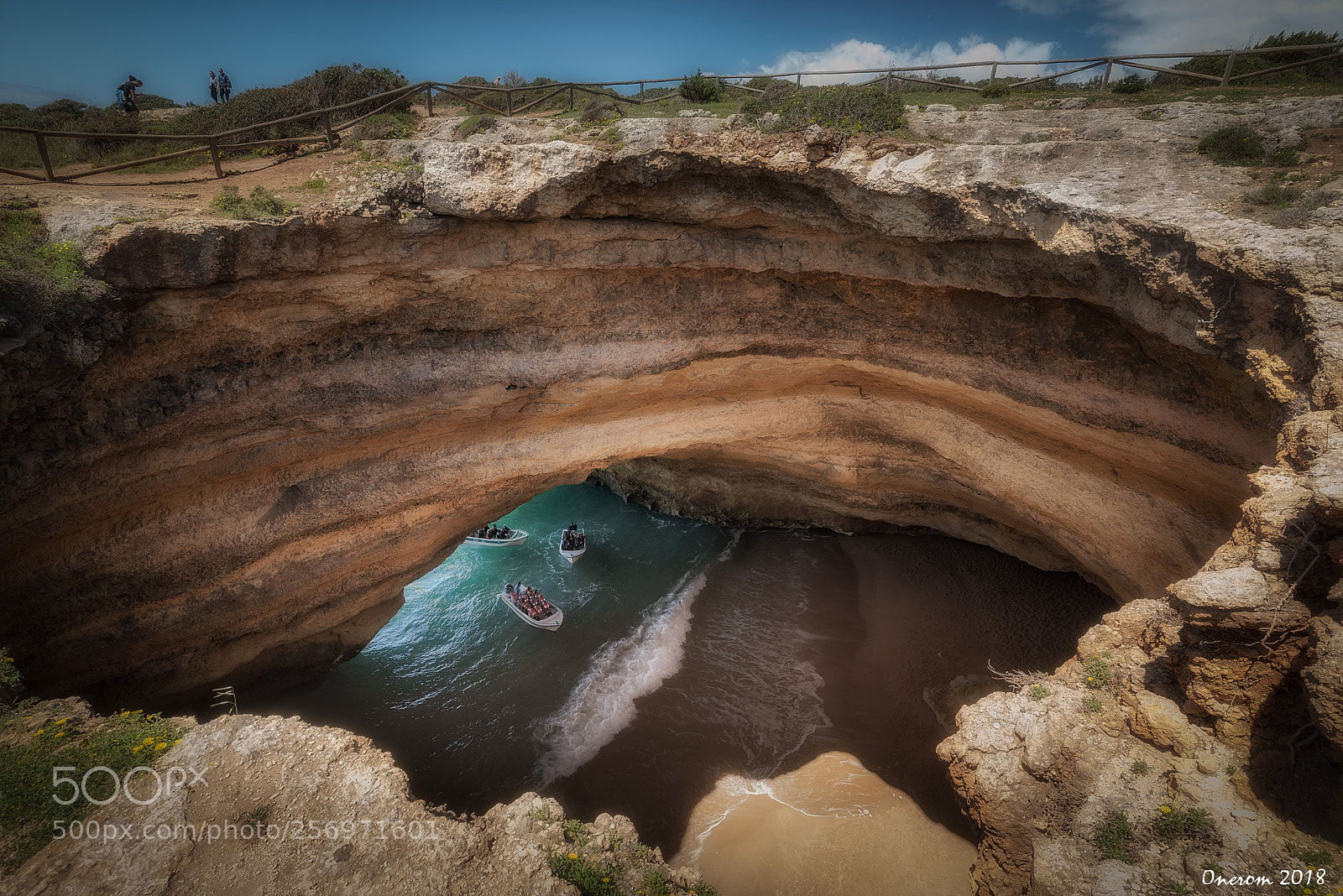 Nikon D750 sample photo. Cueva de benagil photography