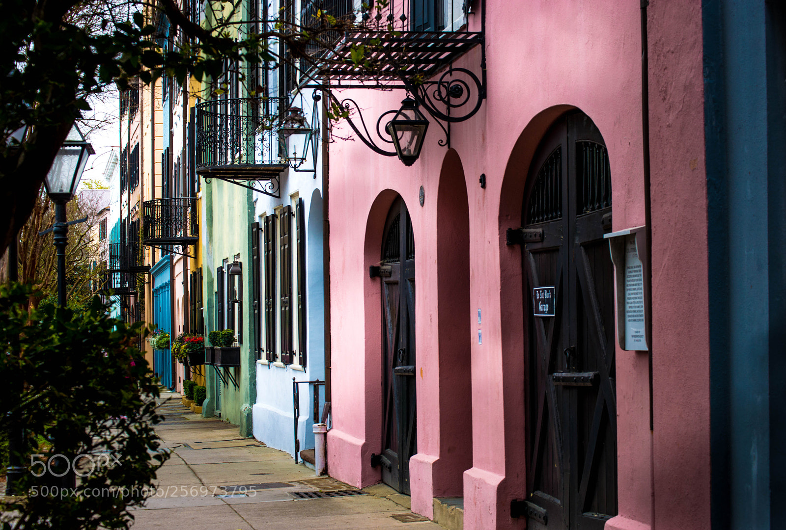 Nikon D3200 sample photo. Rainbow row photography