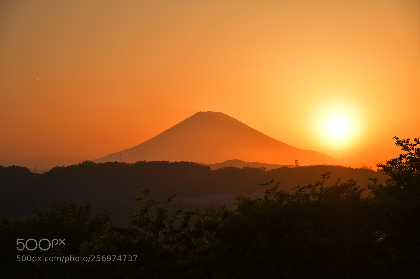 Nikon D7500 sample photo. Mt fuji sunset. photography