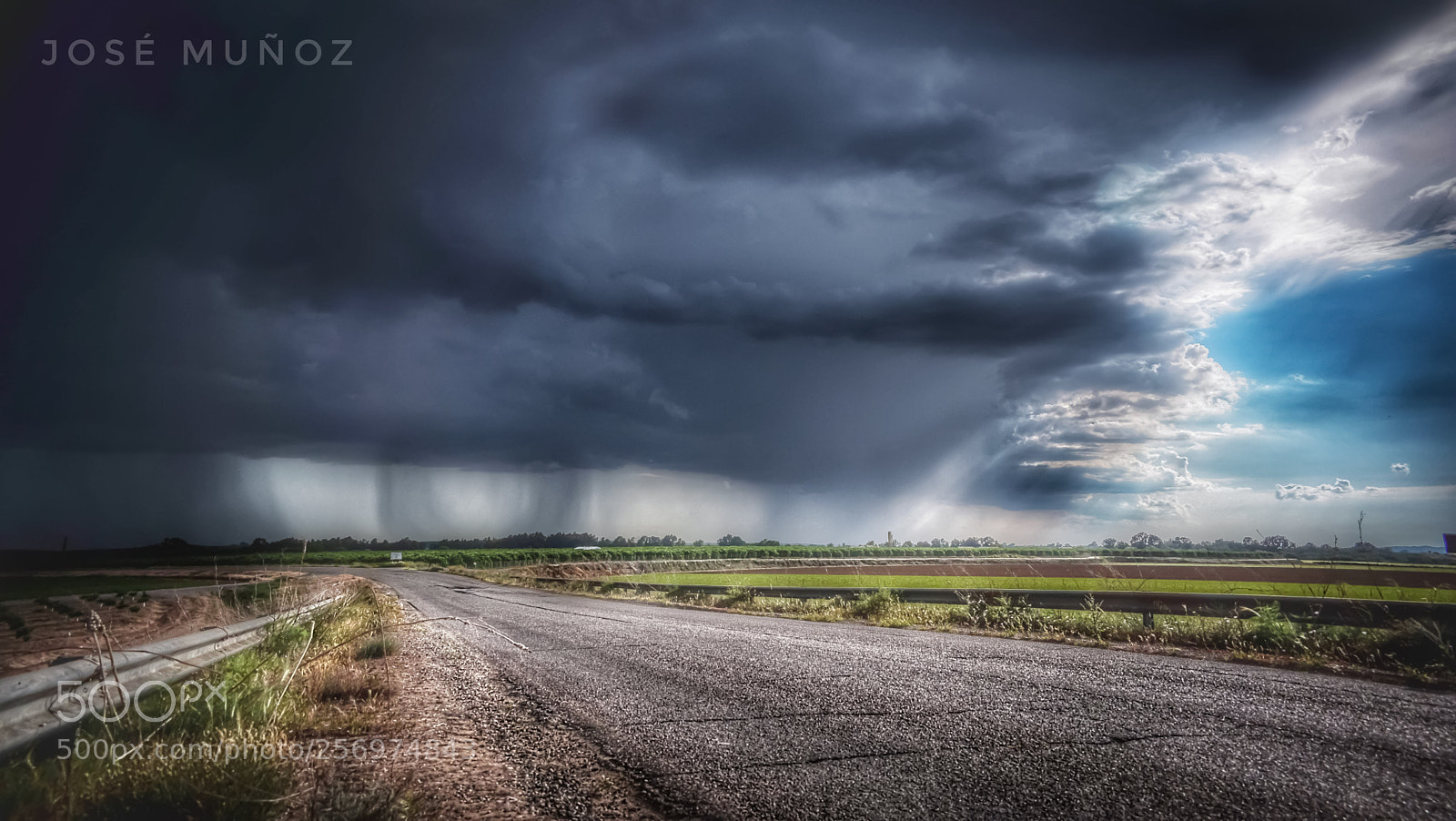 Nikon D3300 sample photo. Camino de la tormenta photography
