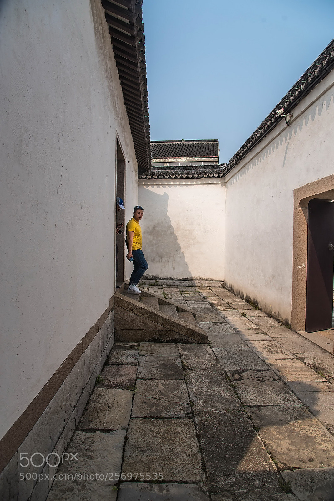 Nikon D750 sample photo. Courtyard photography