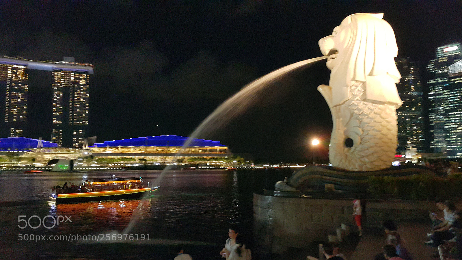 Samsung Galaxy Note4 sample photo. Merlion, a singapore's icon photography