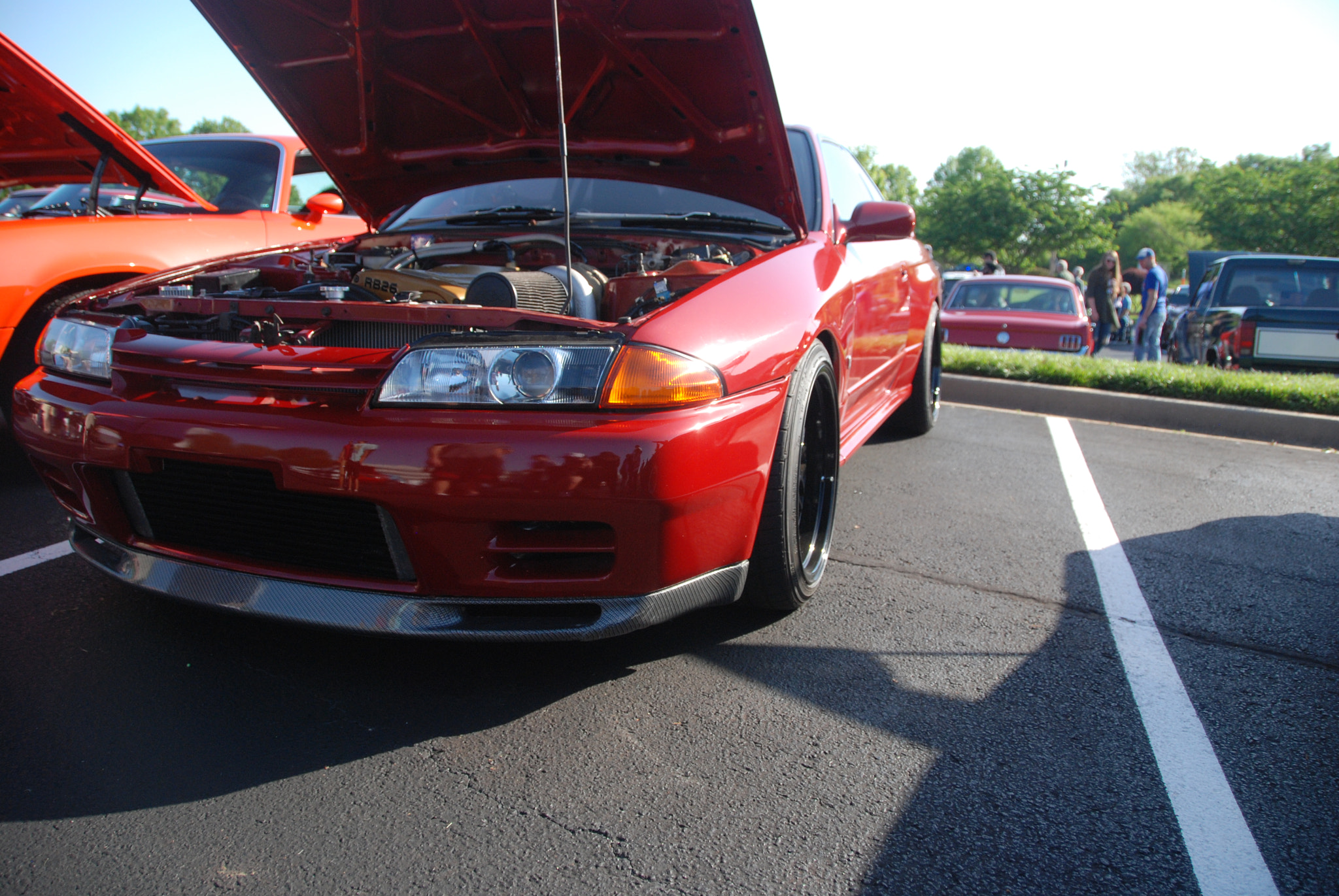 Nikon D80 sample photo. Nissan r32 gt-r photography